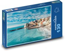 Santorini - Grecja, morze Puzzle 130 elementów - 28,7x20 cm