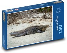 Iguana - lizard, tropics Puzzle 130 pieces - 28.7 x 20 cm 