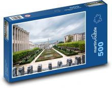 Zahrady Mont des Arts, Brusel Puzzle 500 - 46x30 cm