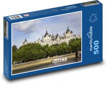 Londýn, loď na Temži Puzzle 500 dílků - 46 x 30 cm