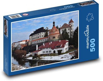 Česká Republika - Jindřichův Hradec - Puzzle 500 dílků, rozměr 46x30 cm