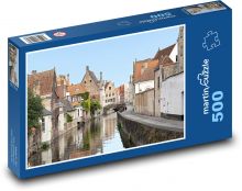 Belgie - Brudge Puzzle 500 dílků - 46 x 30 cm