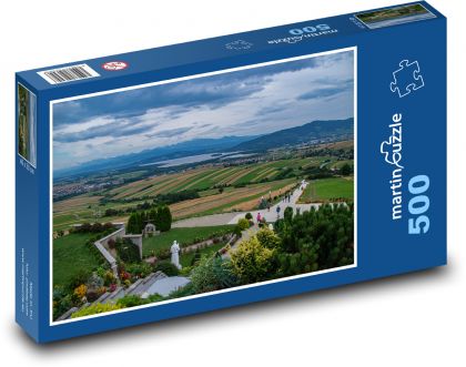 Slovensko - Orava - Puzzle 500 dílků, rozměr 46x30 cm