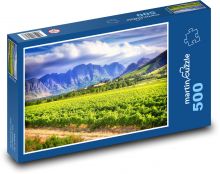 Hory nad údolím Puzzle 500 - 46x30 cm