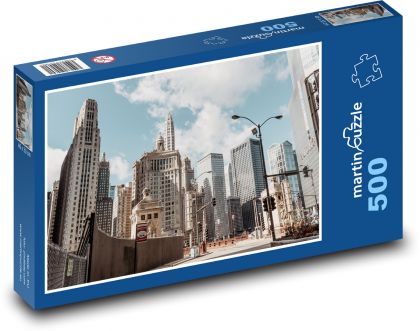 USA - Chicago - Puzzle 500 dielikov, rozmer 46x30 cm 