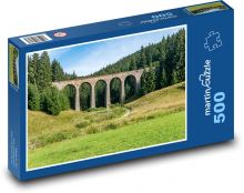 Chmarosského Viadukt Puzzle 500 dielikov - 46 x 30 cm 