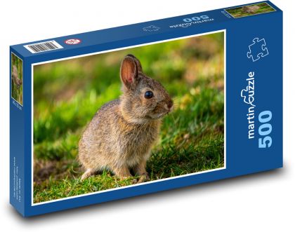 Mały króliczek - Puzzle 500 elementów, rozmiar 46x30 cm