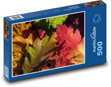 Listy stromu - podzim, příroda Puzzle 500 - 46x30 cm