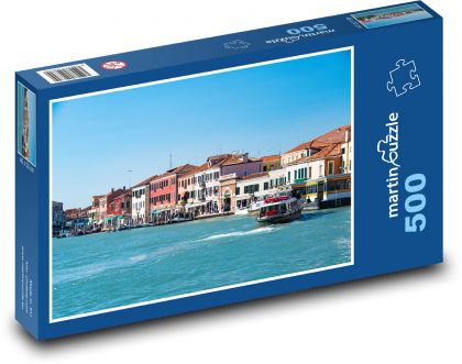 Taliansko - Benátky, Canal Grande - Puzzle 500 dielikov, rozmer 46x30 cm 