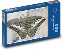 Motýl - okřídlený hmyz, fauna Puzzle 500 dílků - 46 x 30 cm