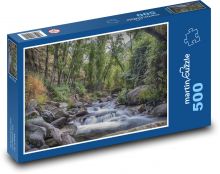 Vodopády - příroda, řeka Puzzle 500 dílků - 46 x 30 cm