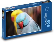 Papuga - ptak, zwierzę Puzzle 500 elementów - 46x30 cm