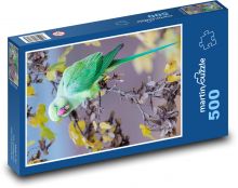 Papoušek - pták, zvíře Puzzle 500 dílků - 46 x 30 cm
