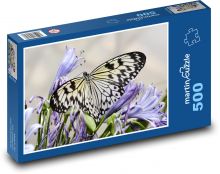 Motýl - hmyz, křídlo Puzzle 500 dílků - 46 x 30 cm