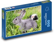 Rabbit - animal, rodent Puzzle of 500 pieces - 46 x 30 cm 