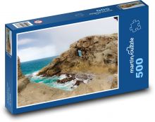 Portoriko - pláž, moře Puzzle 500 dílků - 46 x 30 cm
