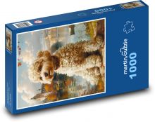 Pes - zvíře, mazlíček Puzzle 1000 dílků - 60 x 46 cm