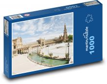 Španělské náměstí - Sevilla Puzzle 1000 - 60x46 cm