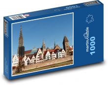 Ulm - Německo Puzzle 1000 dílků - 60 x 46 cm