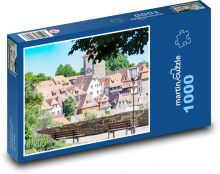 Rothenburg - Německo Puzzle 1000 dílků - 60 x 46 cm
