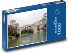 Bosna - Mostar Puzzle 1000 dílků - 60 x 46 cm