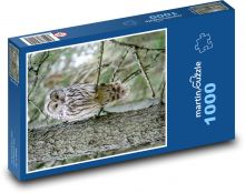 Sova na větvi Puzzle 1000 dílků - 60 x 46 cm