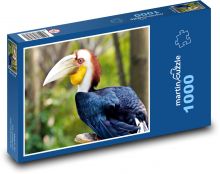 Pták dvojzoborožec Puzzle 1000 dílků - 60 x 46 cm
