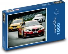 Auta - závody Puzzle 1000 dílků - 60 x 46 cm