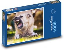Rozzuřený pes Puzzle 1000 dílků - 60 x 46 cm