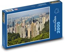 Hong Kong - Čína, Asie Puzzle 2000 dílků - 90 x 60 cm