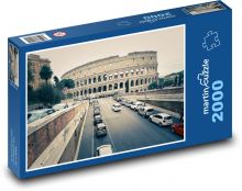 Řím - Itálie, koloseum Puzzle 2000 - 90x60 cm
