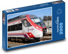 Vysokorychlostní vlak Puzzle 2000 dílků - 90 x 60 cm