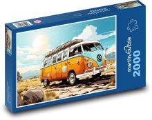 Dodávka fantasy Puzzle 2000 dílků - 90 x 60 cm