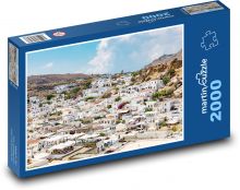 Lindos - Řecko Puzzle 2000 dílků - 90 x 60 cm
