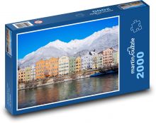 Innsbruck - Rakousko Puzzle 2000 - 90x60 cm