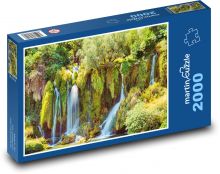 Vodopády Puzzle 2000 - 90x60 cm