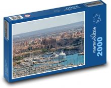 Palma de Mallorca - přístav Puzzle 2000 dílků - 90 x 60 cm