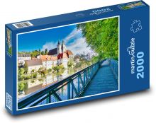 Rakousko - Steyr Puzzle 2000 - 90x60 cm