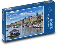 Švédsko - Stockholm Puzzle 2000 - 90x60 cm