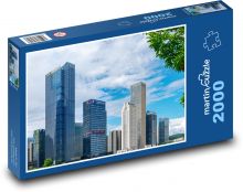 Mrakodrapy - Čína Puzzle 2000 dílků - 90 x 60 cm