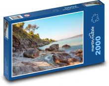 Pobřeží - Španělsko Puzzle 2000 dílků - 90 x 60 cm