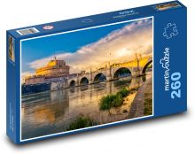 Řím - Andělský most Puzzle 260 - 41x28,7 cm