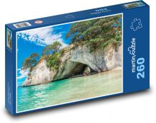 Pláž - Nový Zéland Puzzle 260 dílků - 41 x 28,7 cm