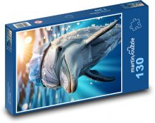 Delfín v moři Puzzle 130 - 28,7x20 cm