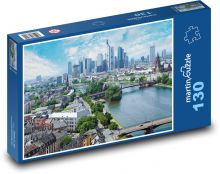 Frankfurt - Nemecko Puzzle 130 dielikov - 28,7 x 20 cm