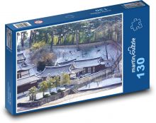 Korea - domy Puzzle 130 - 28,7x20 cm