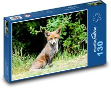 Liška - mládě Puzzle 130 dílků - 28,7 x 20 cm