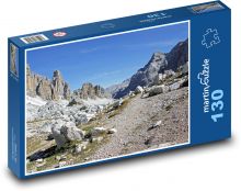 Hory - Dolomity Puzzle 130 dílků - 28,7 x 20 cm