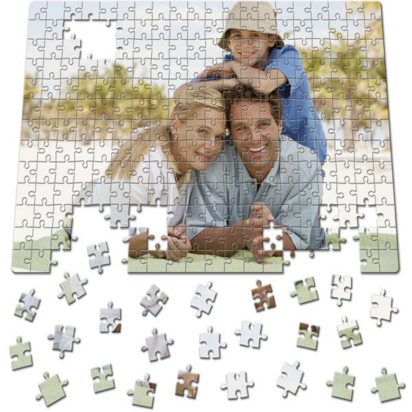 260 Piece Puzzle 16 x 11 in, great gifts from a personal photo for your grandpa