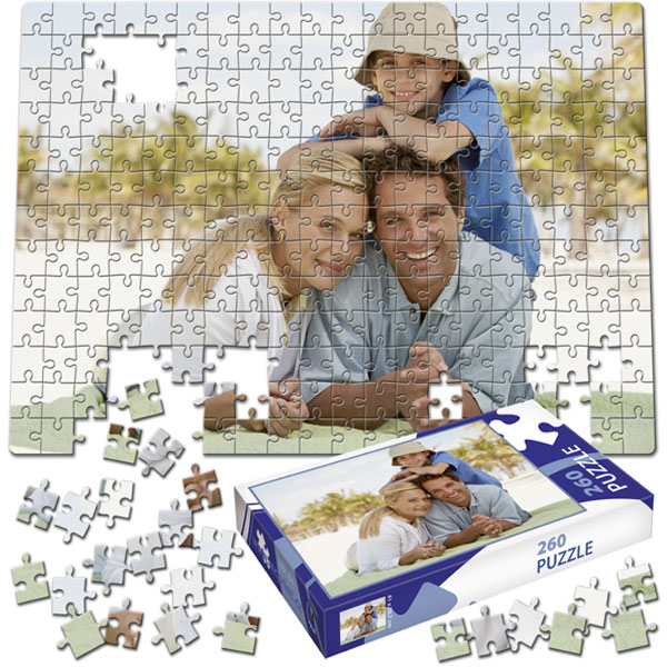 260 Piece Puzzle 16 x 11 in with a gift box